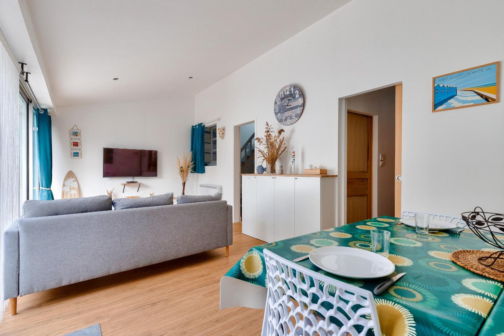 Entre Coeur De Ville Et Plage, Maison Pour 8 Saint-Gilles-Croix-de-Vie Exteriér fotografie
